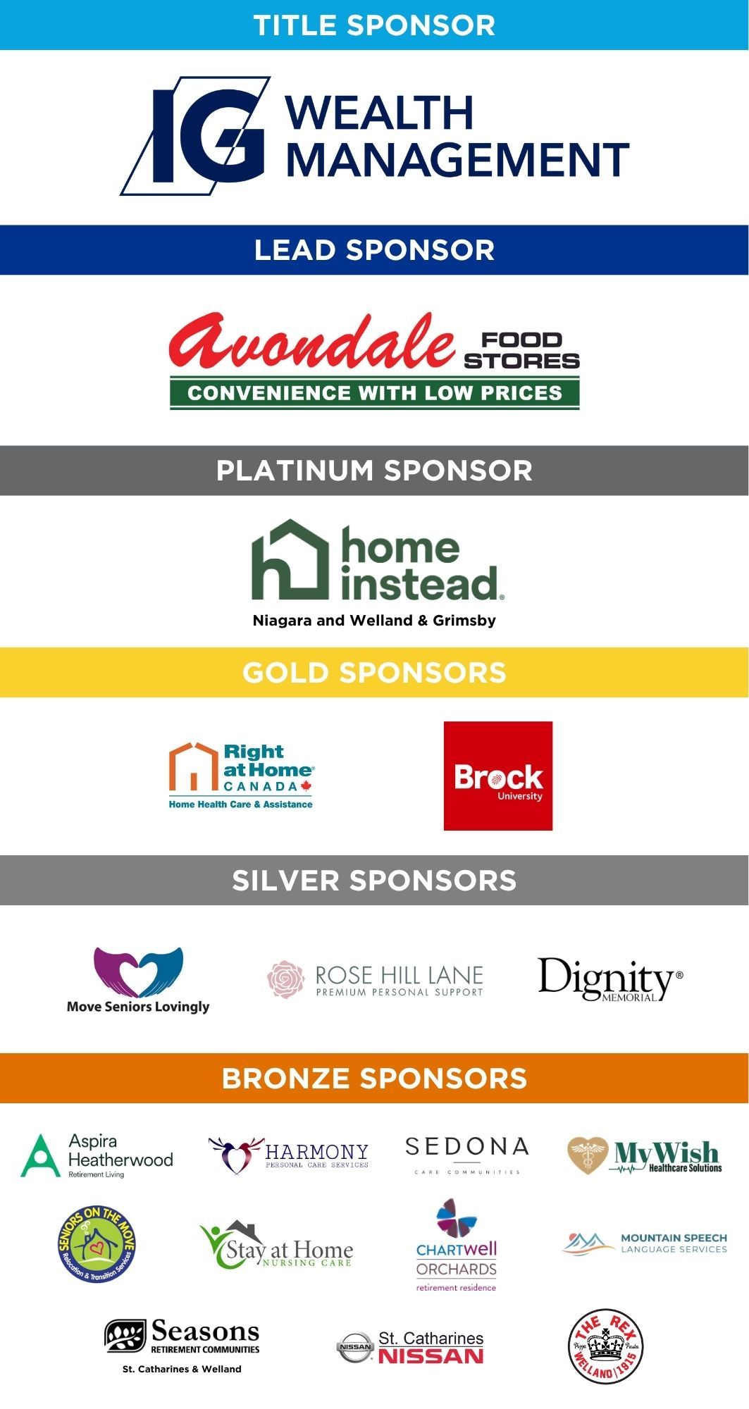 ASNR Walk Sponsors 2026