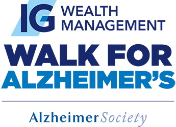 IG Wealth Management Walk for Alzheimer's (Window Sign)