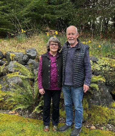 Dick Glassford and Janice Trenholme
