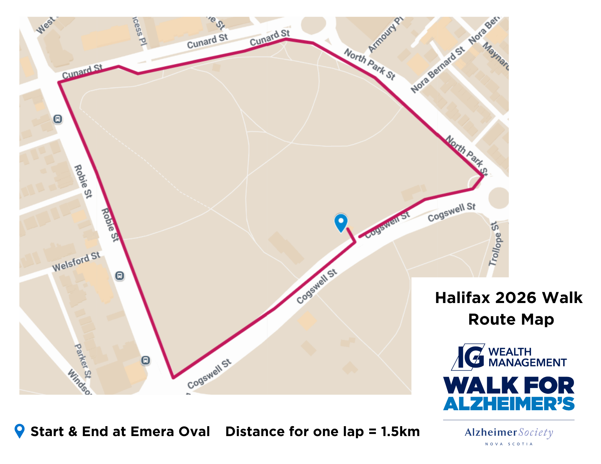 Halifax route map