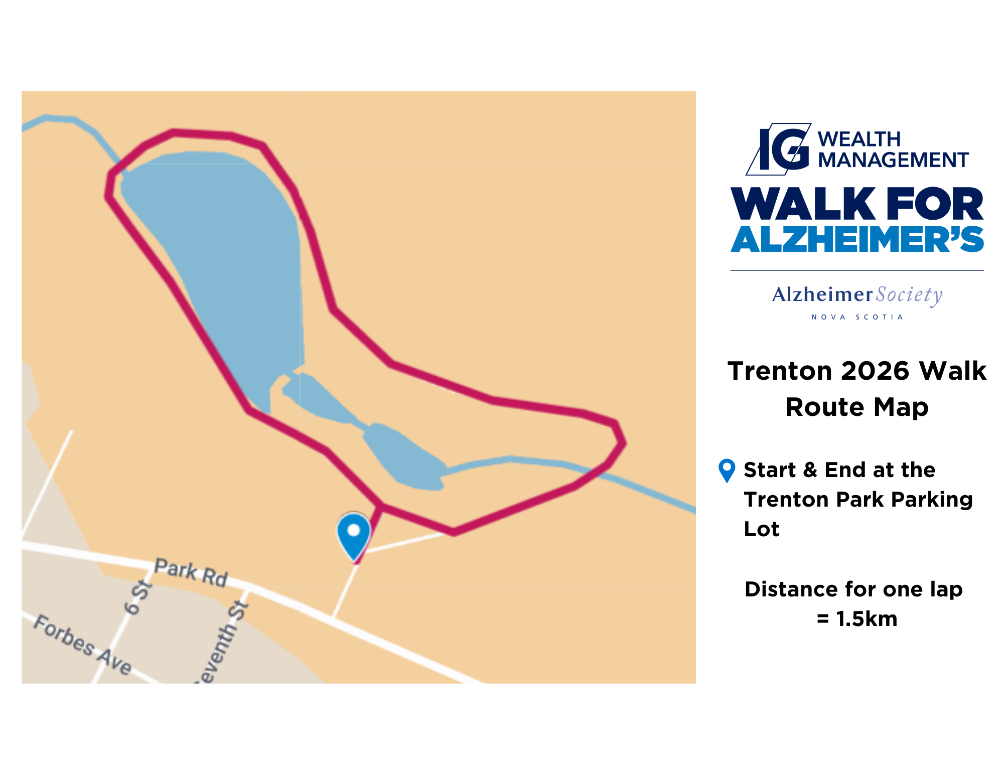 Trenton route map