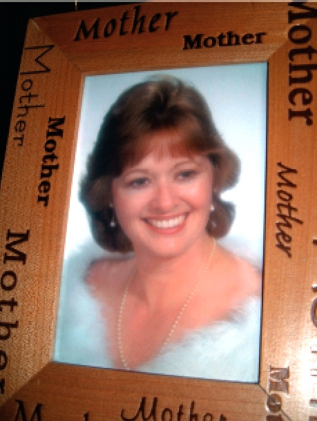 My beautiful mom.