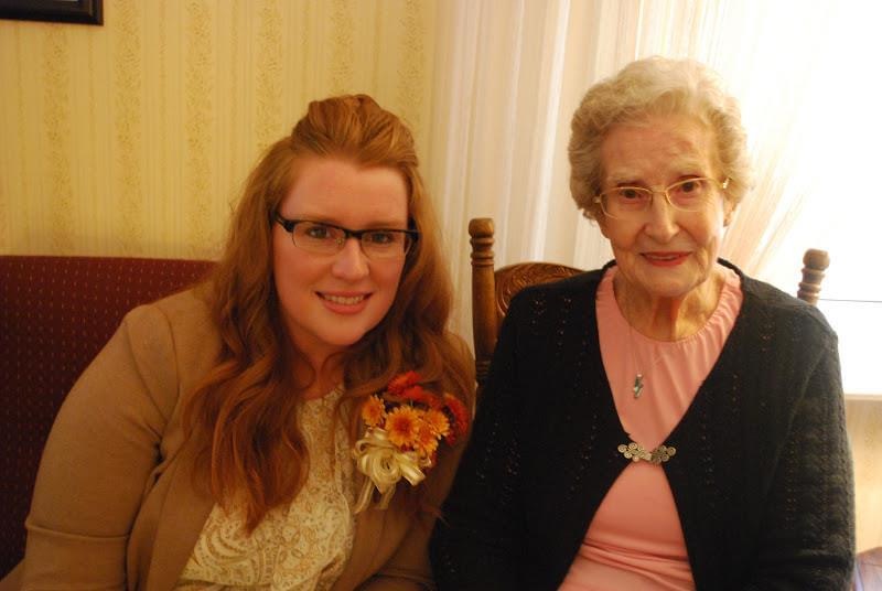 Gillian and her Grandma Alma.