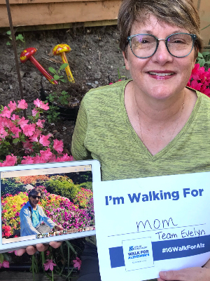 Mom loves loves walking through beautiful gardens so that'TMs my inspiration!
