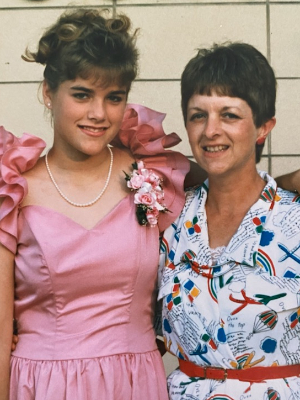 Mom and I...Totally 80's!