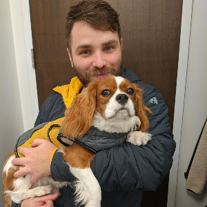 Walter and I getting the steps in