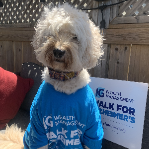 Bailey Thanks You for Supporting the Many Families Living with Dementia in Nova Scotia