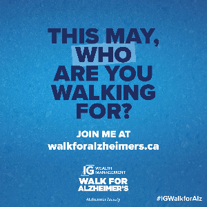Who are you walking for?