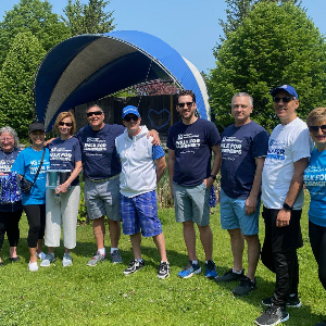 Our region office team at the 2023 Alzheimer's Walk