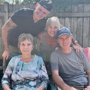 I walk for our Mom