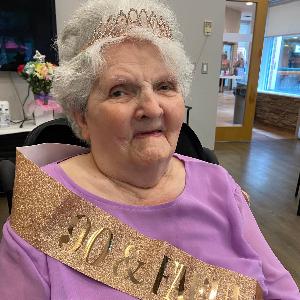 I'm walking for my mom