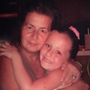 Nonna and I for my 7th Birthday in 2009 ©