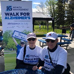 Last year at the walk