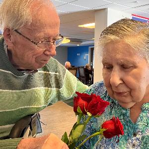 My sister Gina and her husband of 63 years.