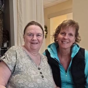 Great visit with Anna