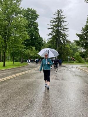 Walk for Alzheimer - Walking in the Rain 2024