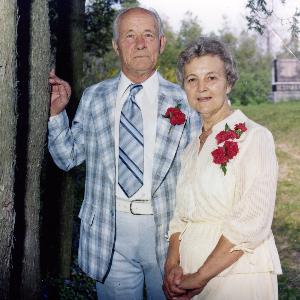 Opa and Oma Broer - walking for Opa