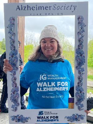 Walking for Marg xo