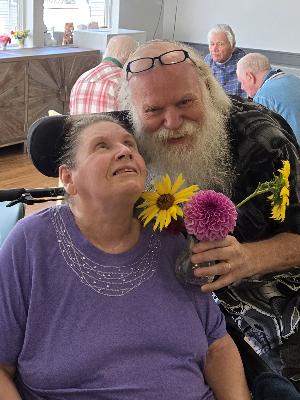 Casey & Marilyn Early August 2025 one of our last pictures together