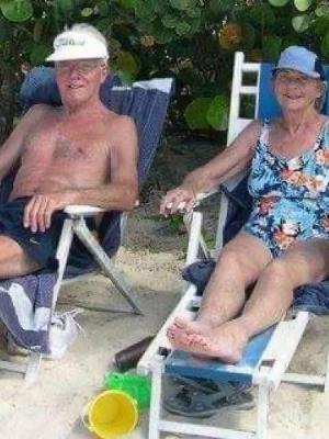 My mother and father-in-law Vic and Joan