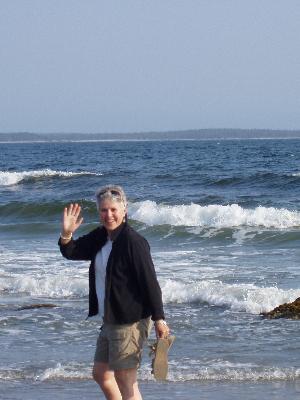 Georgette loved the ocean